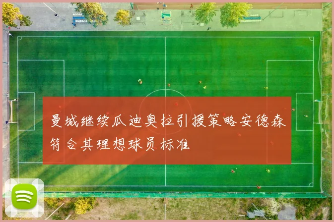 曼城继续瓜迪奥拉引援策略安德森符合其理想球员标准